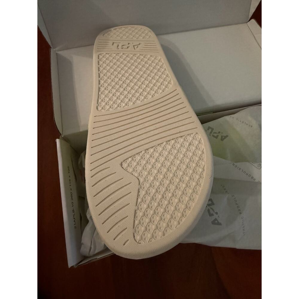 New Women’s APL  Lusso leather slides energy pristine size 6 - Picture 3 of 4